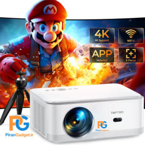 ویدئو پروژکتور اندرویدی TOPTRO X6 با روشنایی 800 انسی لومن