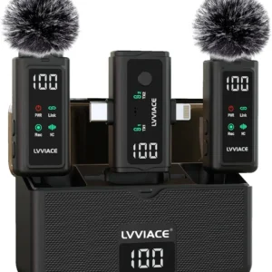 میکروفون یقه‌ای بی‌سیم 3درLVVIACE