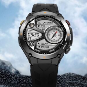 ساعت هوشمند ورزشی مجهز به GPS پاور مدل KC82